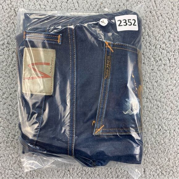 Nudie Jeans Men Lean Dean Slim-Fit Selvedge Worn In Jeans | Size: 32* (See Pics) - Picture 15 of 15